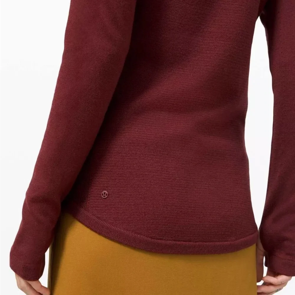 lululemon athletica Burgundy Sweater - Picture 5 of 11
